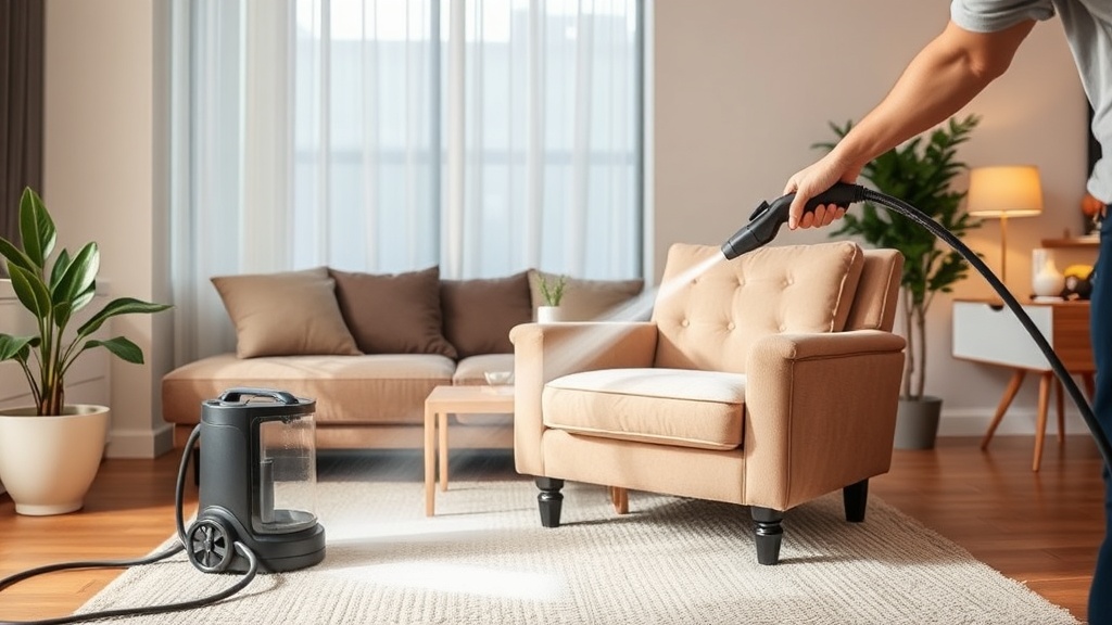 Bursa buharlı koltuk temizleme: evde profesyonel sonuç