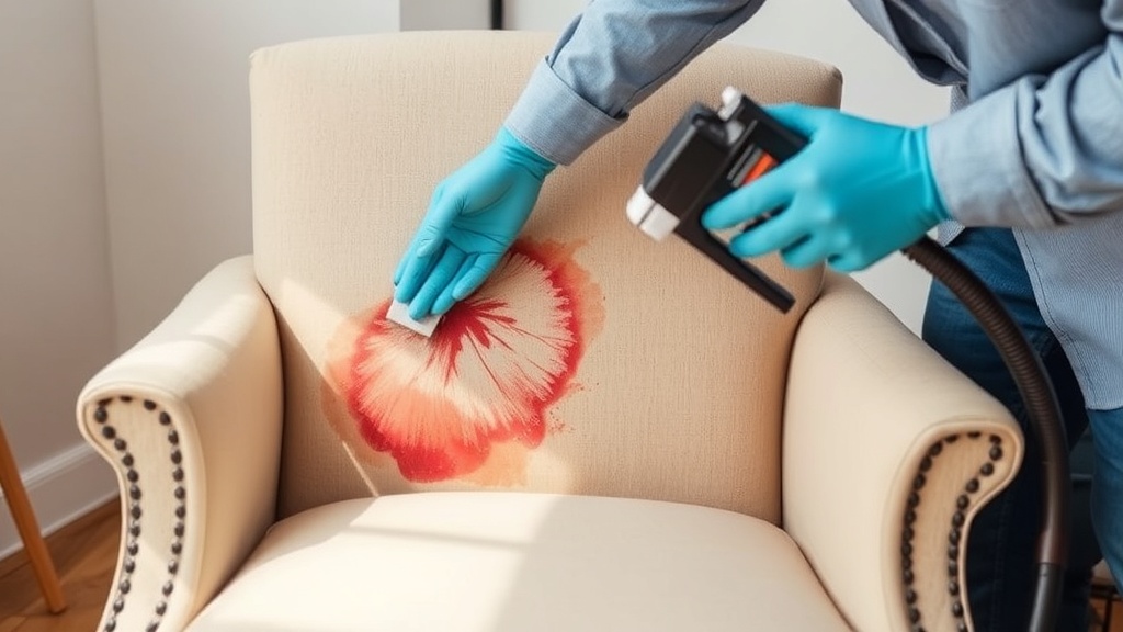Kahve ve Kan Lekesi Koltuktan Çıkmıyor: Profesyonel Çözüm