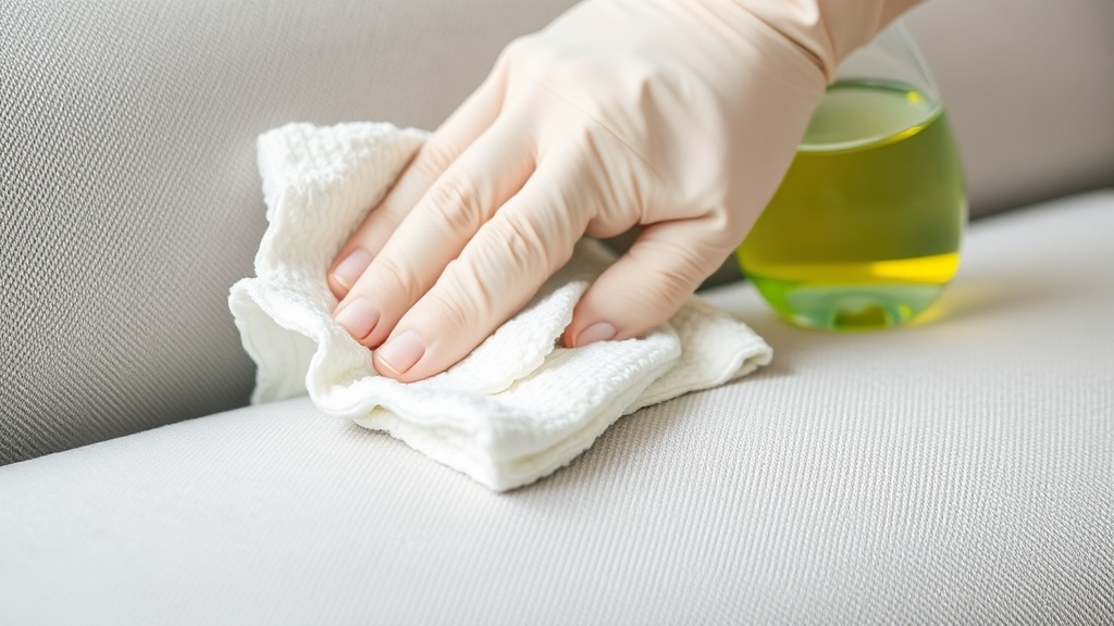 Sirke ve baking soda ile koltuk temizleme adımları