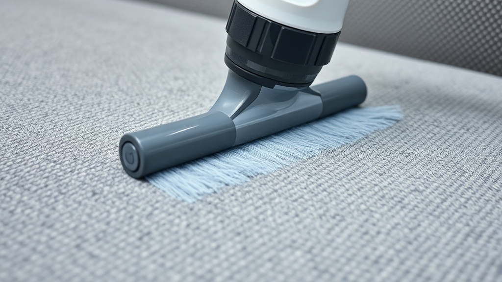 Professional upholstery cleaning service in modern living room, bright natural lighting, pristine furniture transformation before and after.