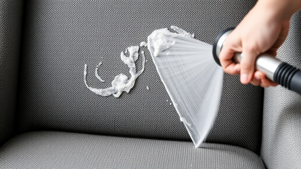 Cafe ve restoran koltukların profesyonel temizliği ve bakımı işlemi